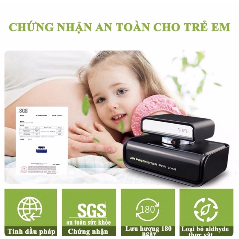 Nước Hoa Ô Tô Xe Hơi chính hãng☘️Duke Thơm Mát Sang Trọng