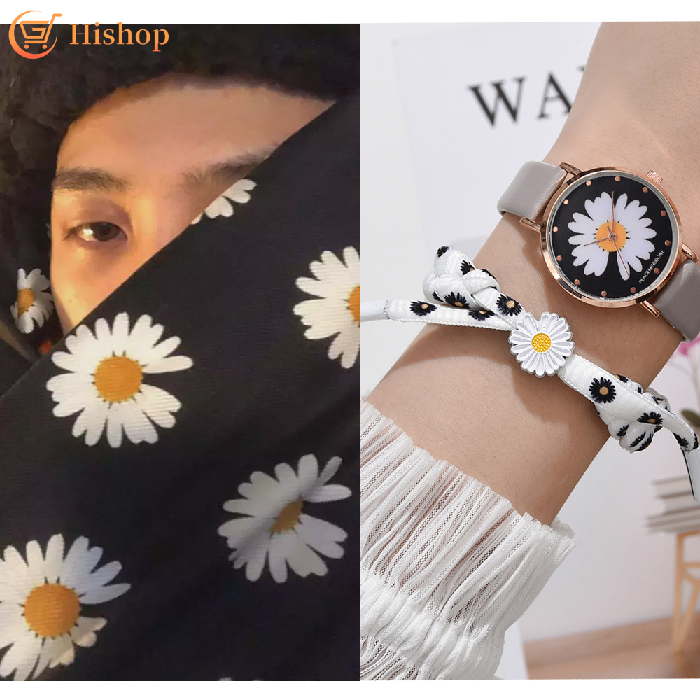 Vòng Tay Họa Tiết Hoa Cúc Phong Cách Hàn Quốc