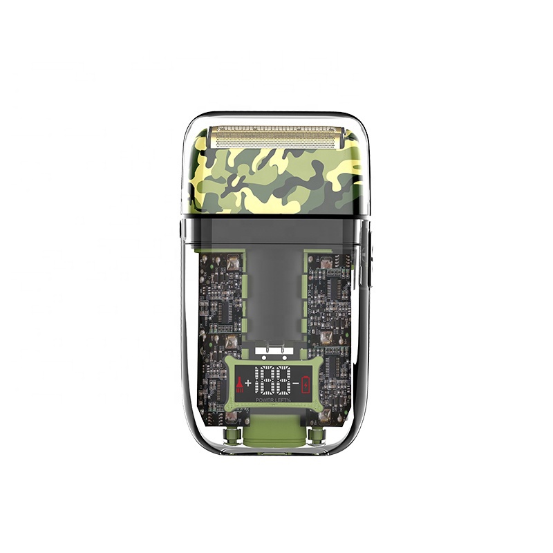 Máy Cạo Râu Kemei KM-TX7 Chống Thấm Nước Sạc USB Kèm 1 Dao Cạo Râu Cho Nam