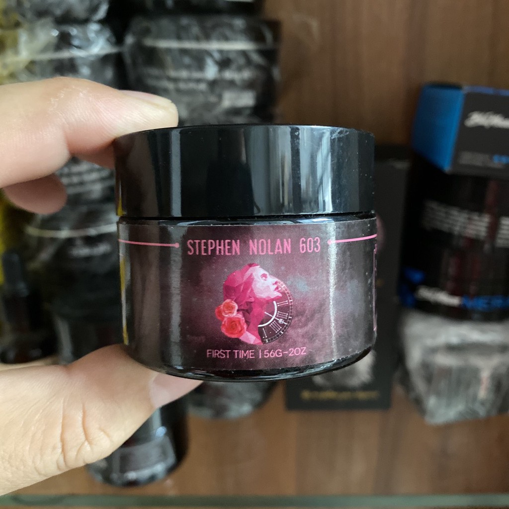 Sáp tạo kiểu Stephen Nolan 603: First Time wax Travel Size cho tóc dày 56gr ( lọ nhôm )