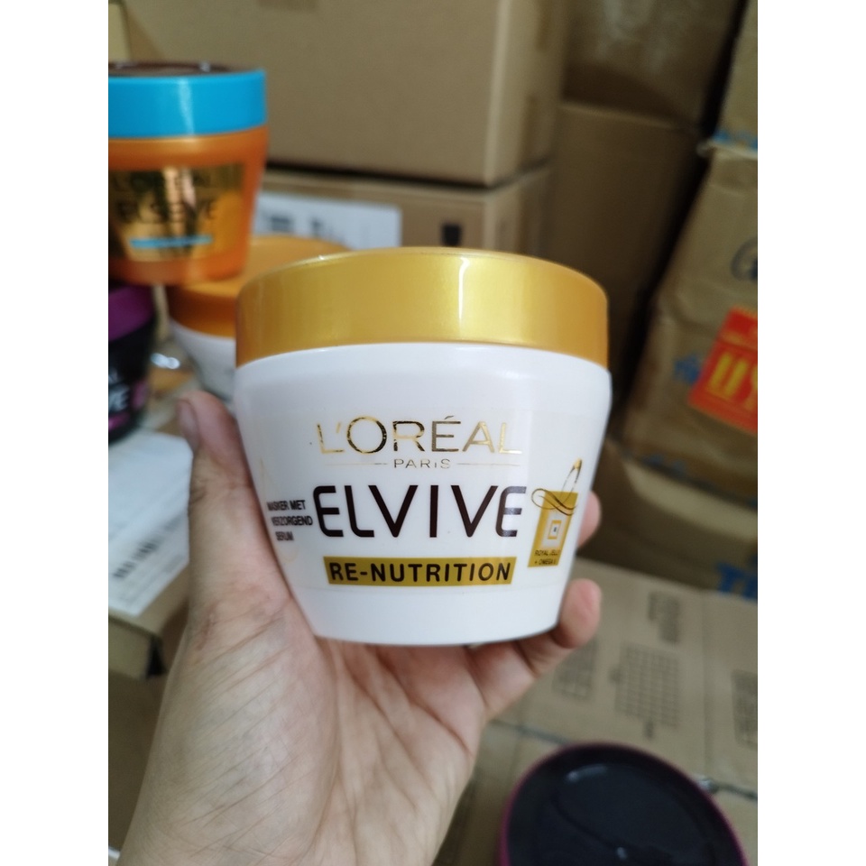 Kem ủ tóc loreal elseve nuôi dưỡng mái tóc 200ml