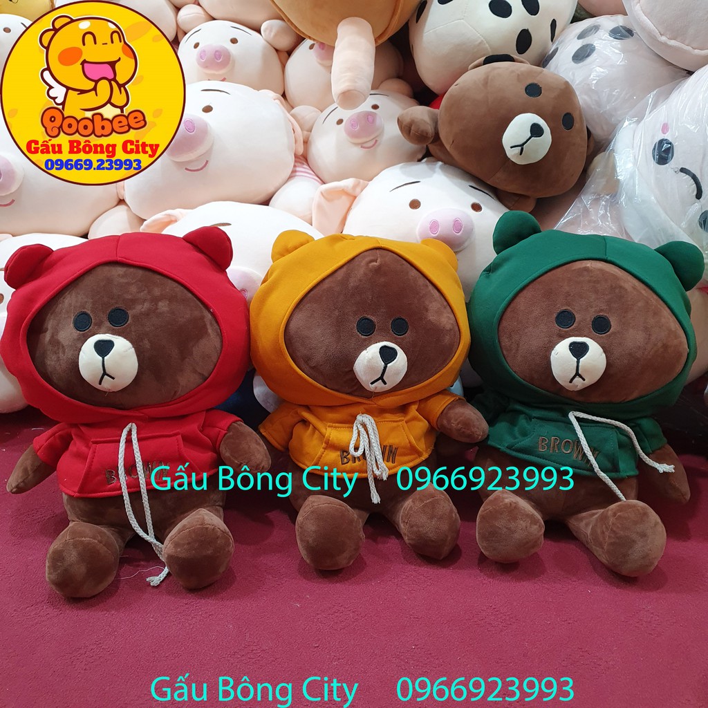 Brown Cosplay nhồi bông Gấu Bông City