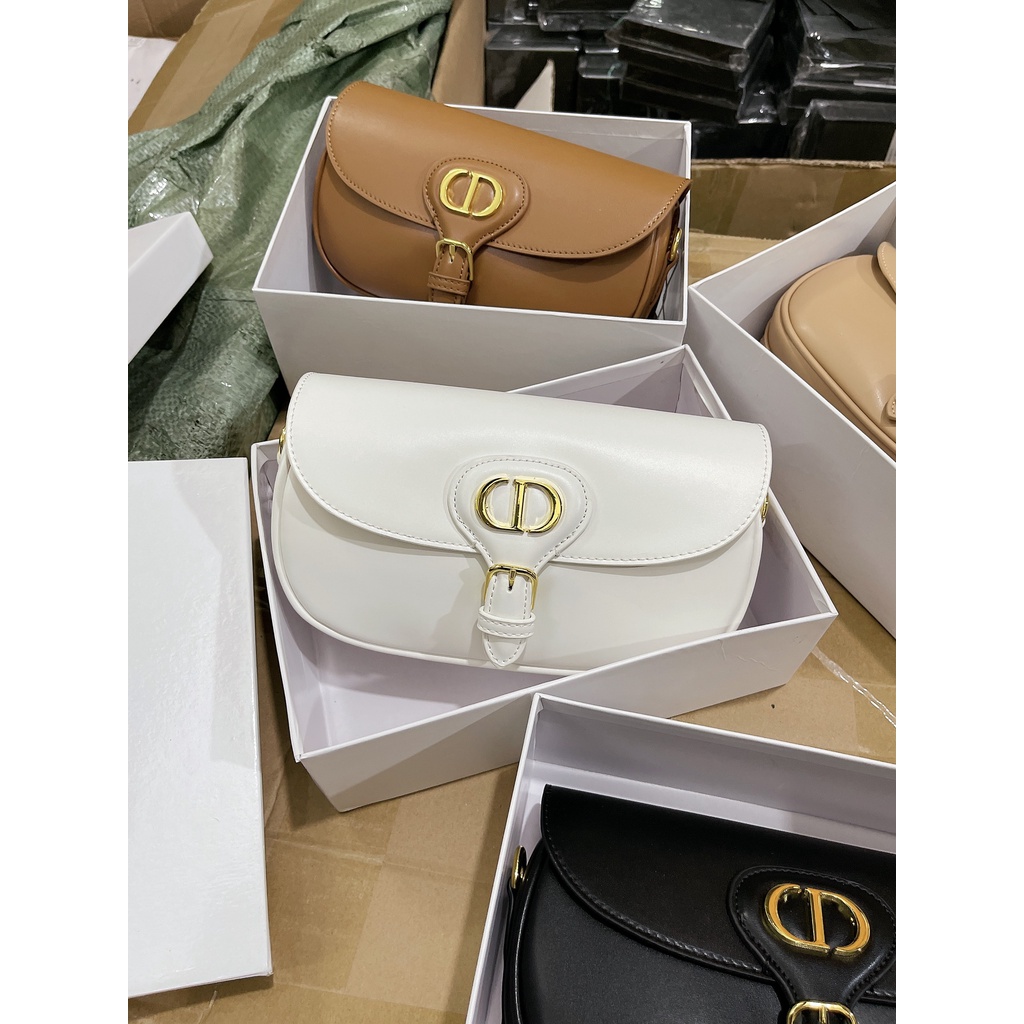 Túi CD dáng bầu da trơn size 22 bản super hàng fullbox