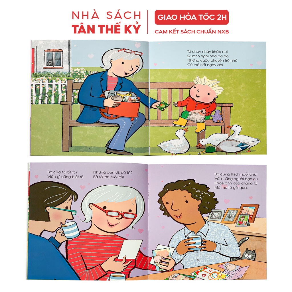 Sách Cả nhà thương nhau thể hiện tình cảm cho bé từ 26 tuổi (Lẻ cuốn)