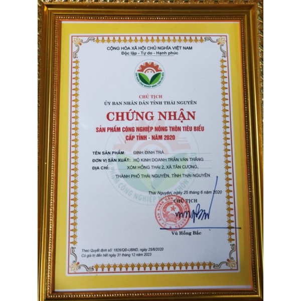 Đinh Đinh Trà thượng hạng 100g