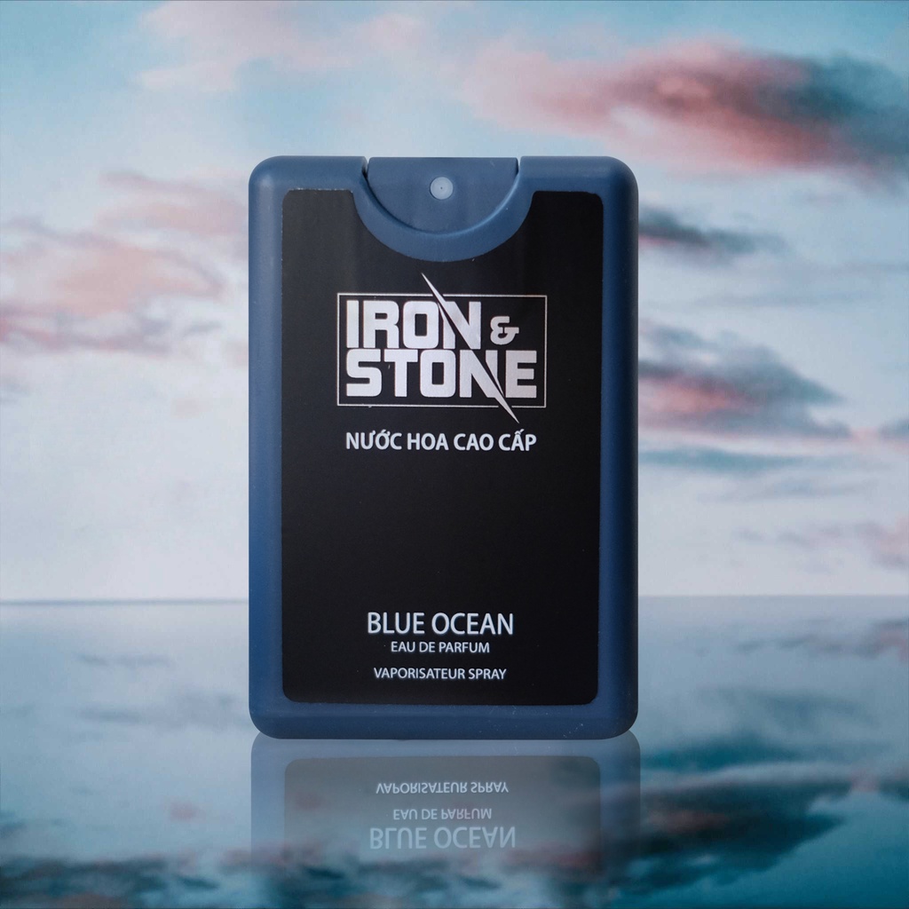 Nước hoa IRON & STONE Blue Ocean 17ml Z2001 - Dành cho nam