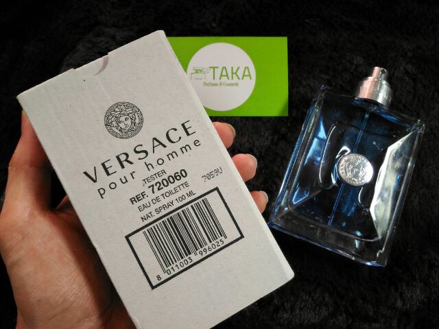 Nước hoa nam VERSACE POUR HOMME 100ml Fullseal-Tester | BigBuy360 - bigbuy360.vn