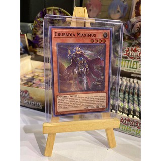 Lá bài thẻ bài Yugioh Crusadia Maximus – Super Rare - Tặng bọc bài nhựa bảo quản