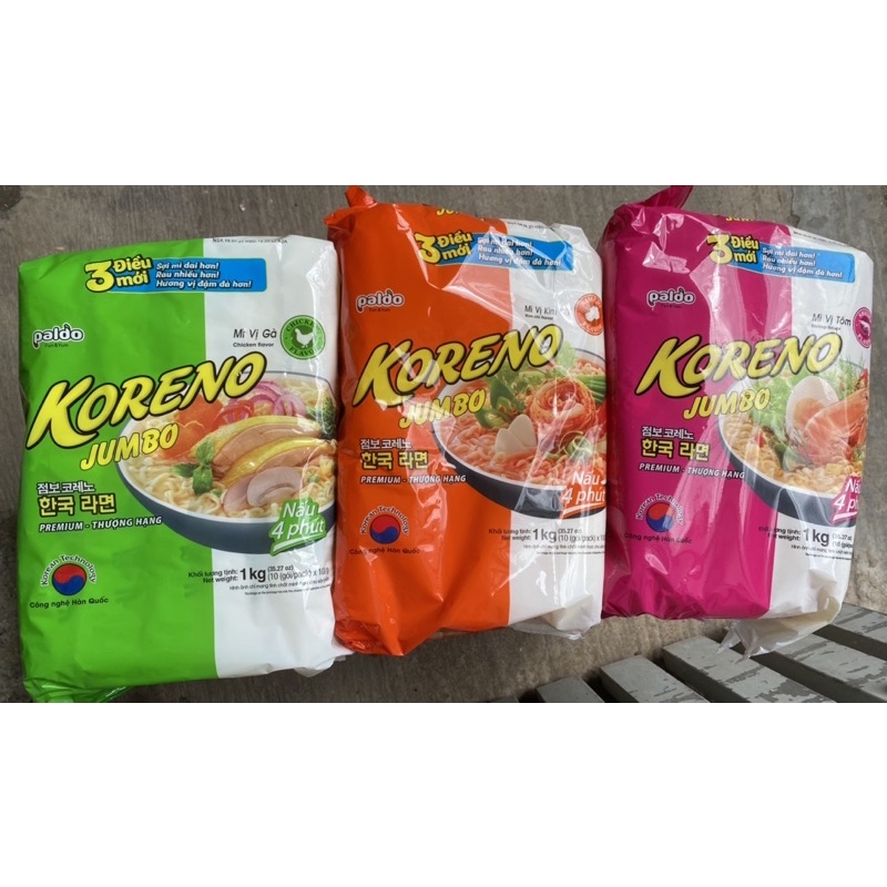 mì koreno jummo nguyên thùng 100 gói