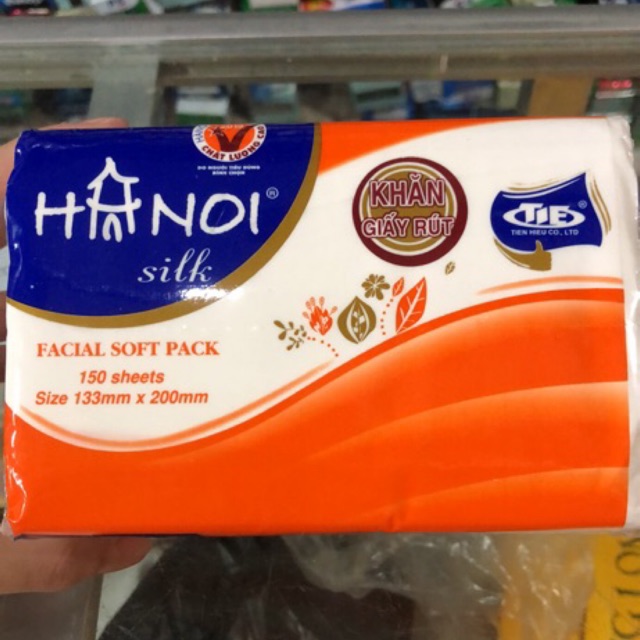 Khăn Giấy Rút Hà Nội 150 tờ