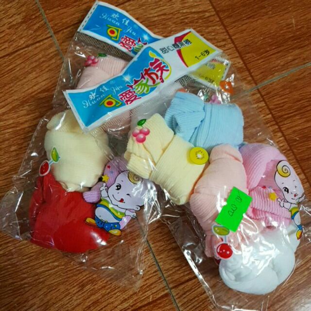 Com bo 5 đôi tất kẹo