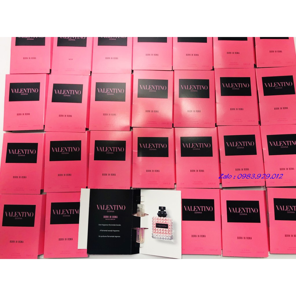 Mẫu thử nước hoa vial Valentino Born in Roma Donna