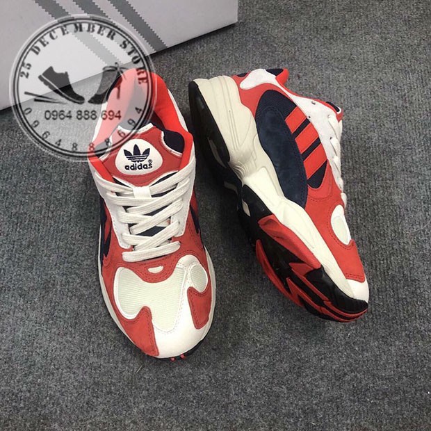 Giày thể thao ADIDAS YUNG 1 màu đỏ siêu truất