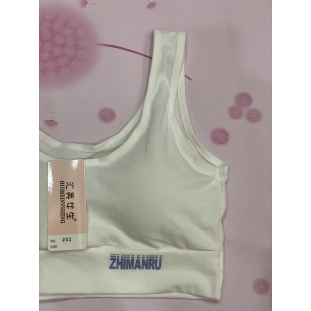 ÁO BRA HỌC SINH + ÁO LÁ HỌC SINH COTTON CÓ MÚT MỎNG - MÃ 202 | BigBuy360 - bigbuy360.vn