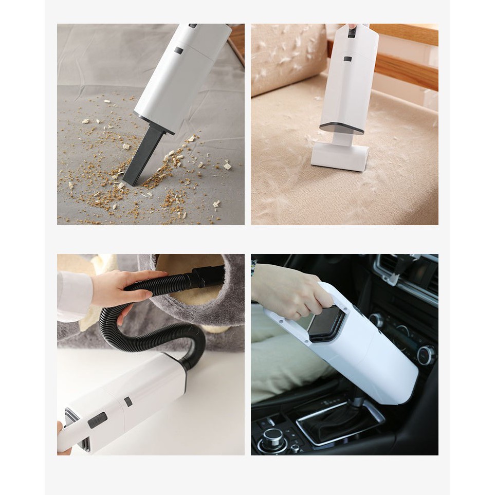 Máy hút bụi cầm tay không dây AIKESI model AKS-8001C công suất 12W, máy hút bụi cầm tay mini lực hút 3500Pa siêu mạnh. | BigBuy360 - bigbuy360.vn