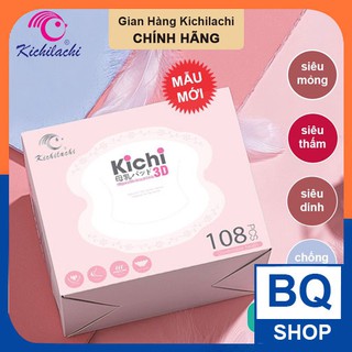 Miếng lót thấm sữa Kichilachi 108 miếng siêu thấm cho mẹ và bé BQSHOP