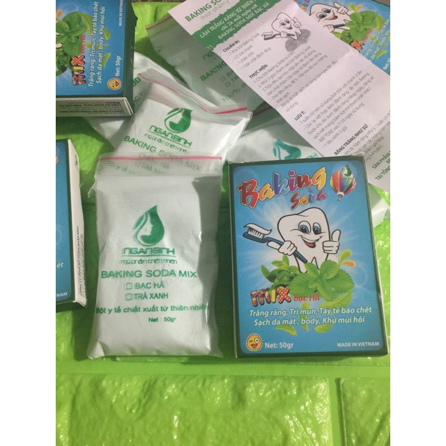 [GIÁ SỈ] BAKING SODA MIX BẠC HÀ