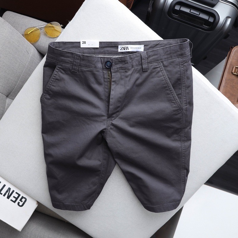 [FREESHIP] Quần short kaki [ZARA] [BAO ĐỔI TRẢ] nguyên bản, không ra màu | BigBuy360 - bigbuy360.vn