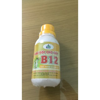 Sản phẩm vitamin b12 ĐG Giải độc cho cây và hoa lan lọ 100ml