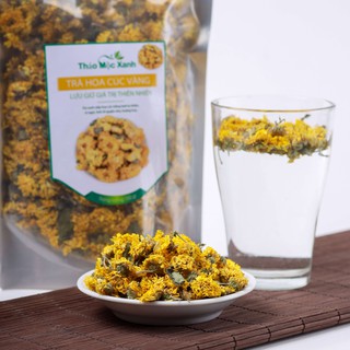 Trà hoa cúc vàng gói 100g (tặng 1 gói hoa nhài khi mua từ 200g)