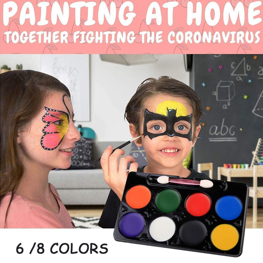 Bộ Màu Vẽ Mặt + Cơ Thể Có Thể Giặt Tiện Dụng Cho Bé | BigBuy360 - bigbuy360.vn