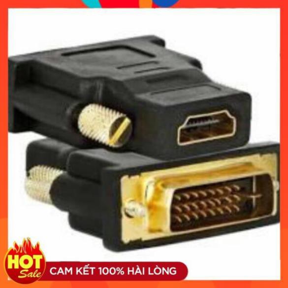 [Mã ELHACE giảm 4% đơn 300K] [Chính Hãng] Đầu chuyển đổi Dvi sang hdmi (24+1) Converter 2 chiều chất lượng cao