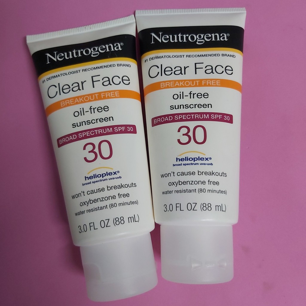 Kem chống nắng Neutrogena spf 70, spf 100, spf 110