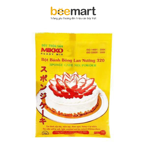 Bột Mikko bông lan trộn sẵn 200g