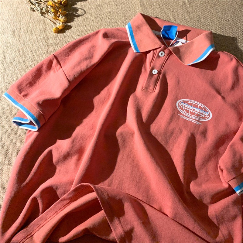 Áo thun cổ Polo bằng cotton nguyên chất 100% phong cách Hàn Quốc (size lớn) | BigBuy360 - bigbuy360.vn