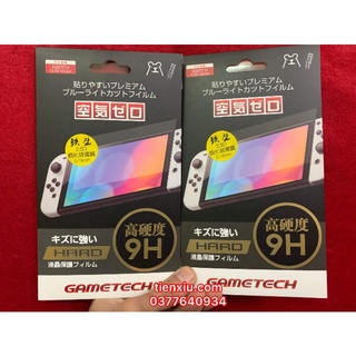dán màn hình Nintendo Switch Oled dán cường lực nintendo switch oled hãng Gametech