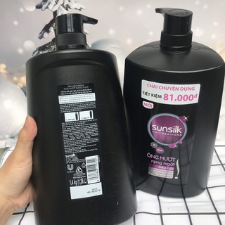 DẦU GỘI SUNSILK Chai Lớn 1.4 kg