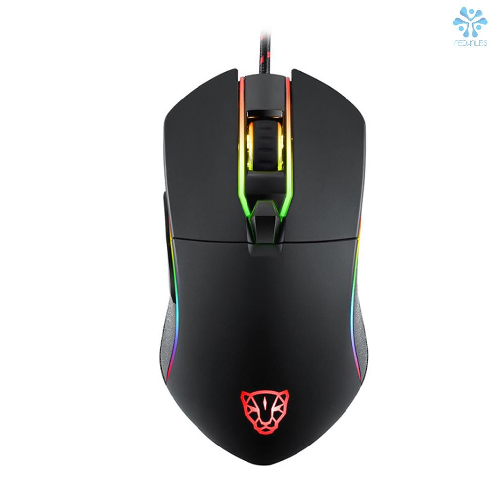 Chuột Gaming Motospeed V30 Quang Học Có Dây 6 Nút Bấm 3500dpi