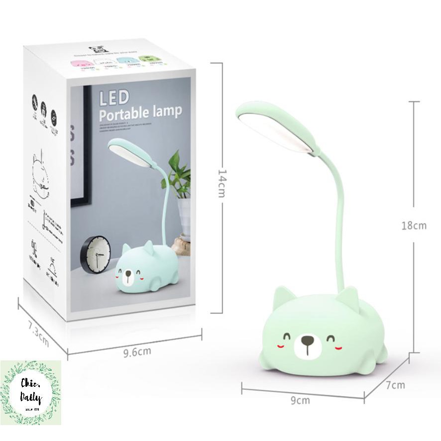 ĐÈN LED ĐỂ BÀN NHỎ XINH sạc usb - Quà tặng đẹp, độc, rẻ cho bạn gái
