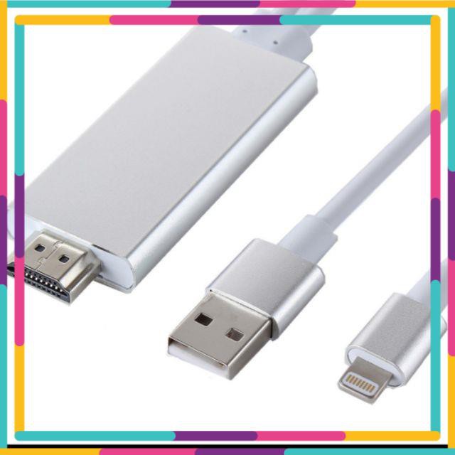 Dây chuyển đổi (HDTV) kết nối Iphone, Ipad (cổng lightning) với TV (cổng HDMI