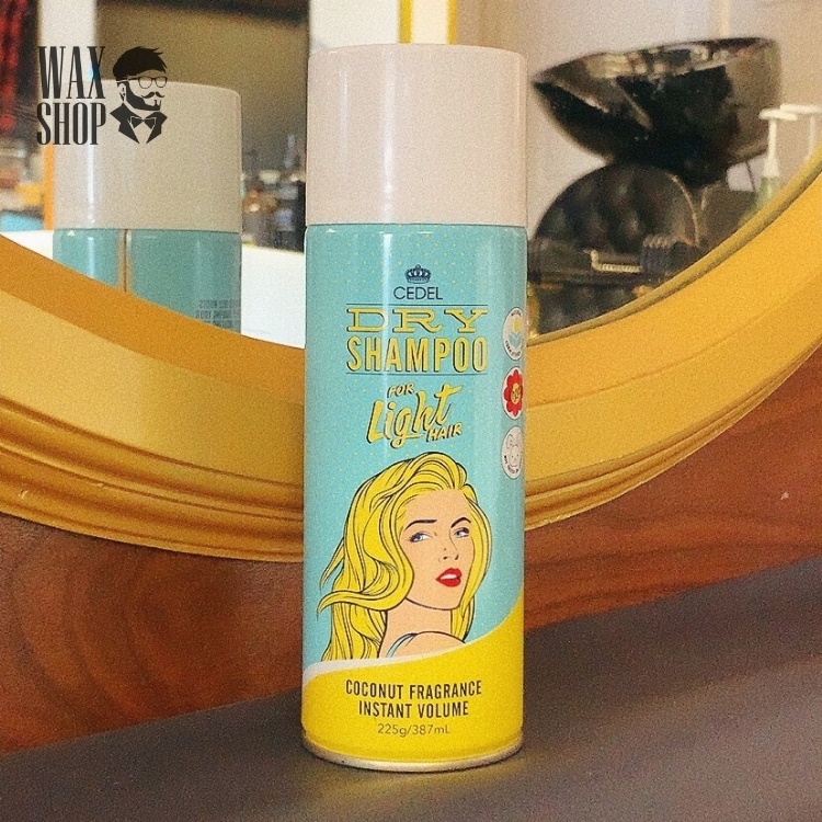 Dầu Gội Khô Cedel Dry Shampoo Cao Cấp ⚡ Chính Hãng ⚡ Dành Cho Tóc Nhuộm - Hút Ẩm &amp; Tạo Phồng Tóc Tốt - Waxshop