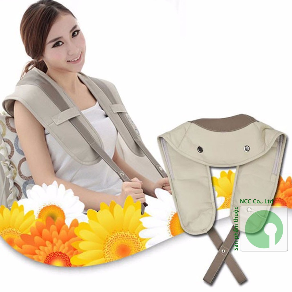 Đai đeo - máy mát xa massage lưng cổ giải tỏa căng thẳng tôn vinh dáng đẹp - NPD-MSLW808-651