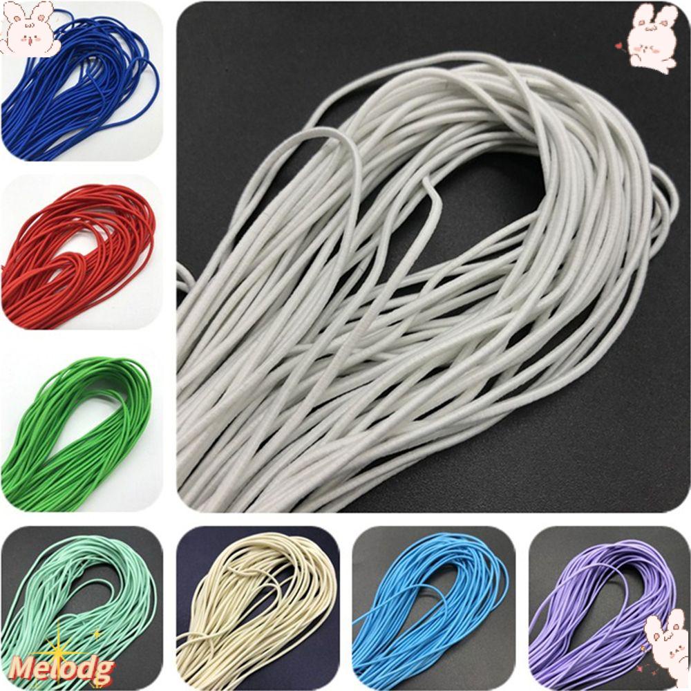Cuộn Dây Thun 3mm 10m Đa Năng Nhiều Màu Sắc Dùng Trong May Vá