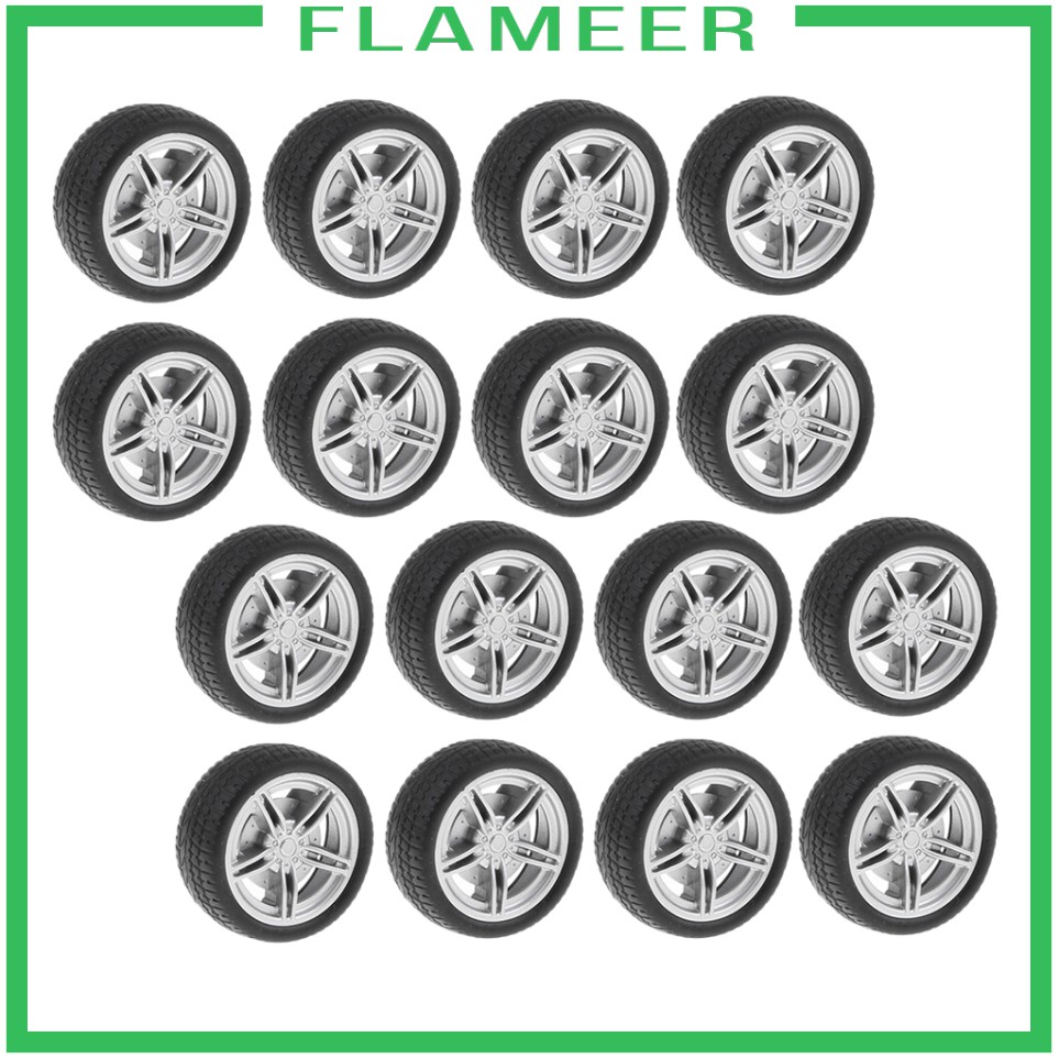 Set 20 lốp xe cao su dành cho mô hình xe hơi đIều khiển từ xa DIY