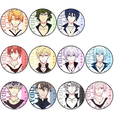 Huy hiệu cài áo IN HÌNH Idolish 7 ver chân dung game chibi dễ thương