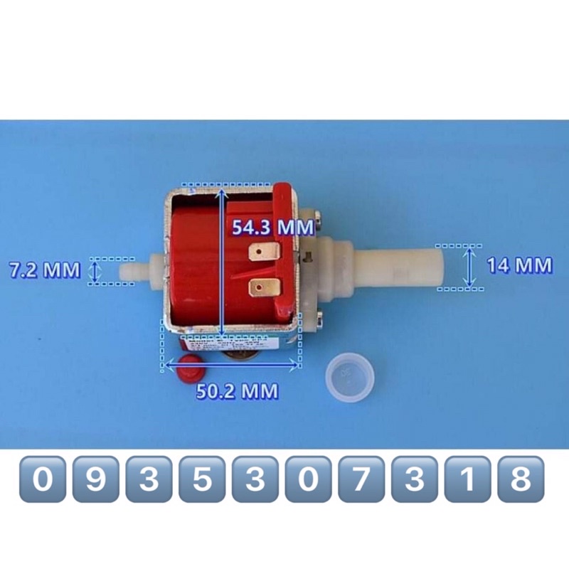 Bơm Rung  CEME-ULKA  EP4 230V 48W - Linh Kiện & Phụ Kiện Máy Pha Cà Phê Chính Hãng - Nhập từ Ý