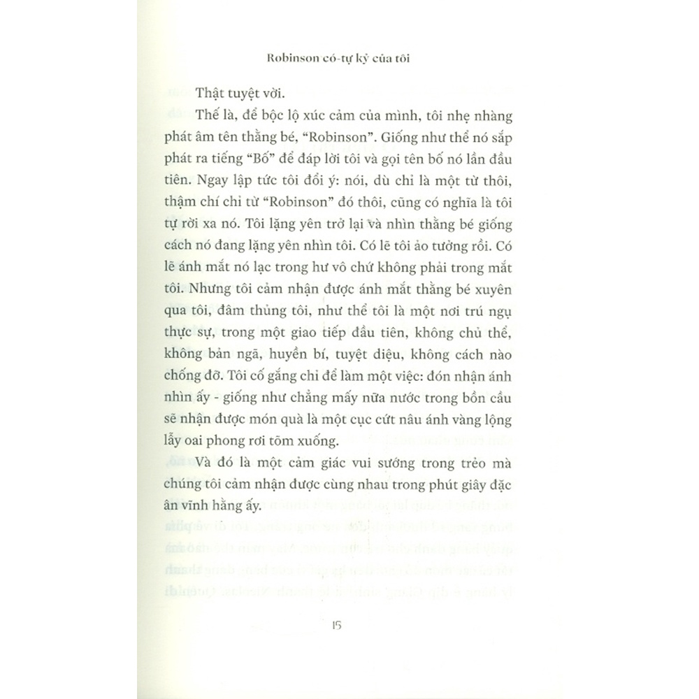 Sách - Robinson Có-Tự Kỷ Của Tôi