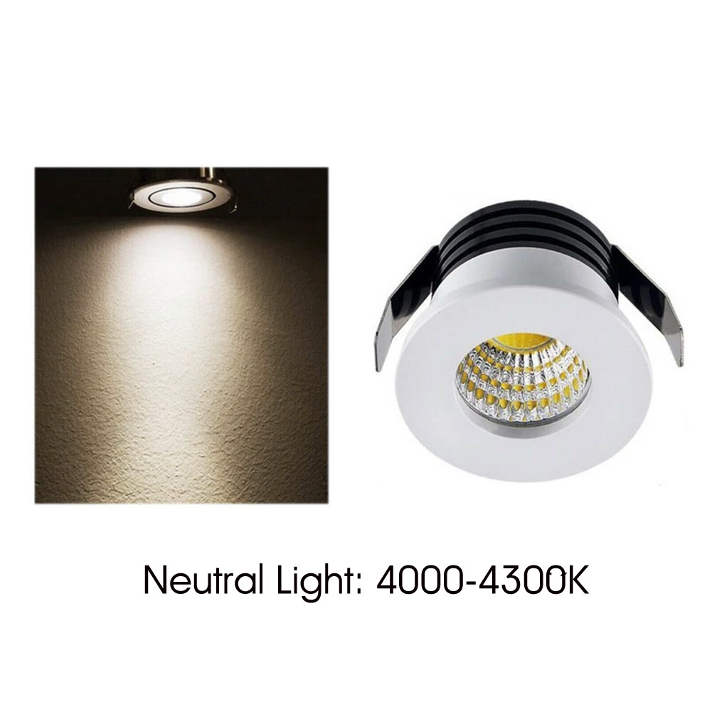 Đèn LED Âm Trần Mini 3w Trang Trí Nội Thất