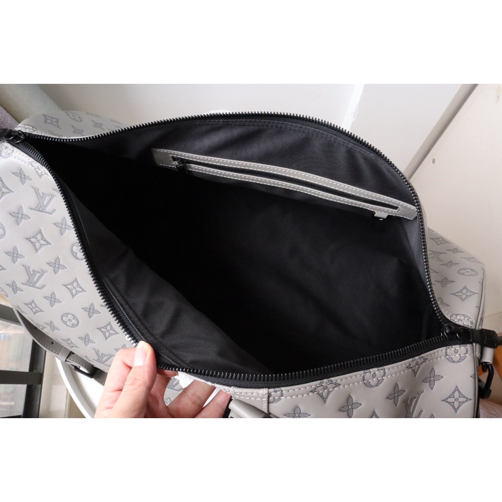 Túi xách du lịch da thật thời trang cao cấp Louis Vuitton LV in họa tiết monogram độc đáo