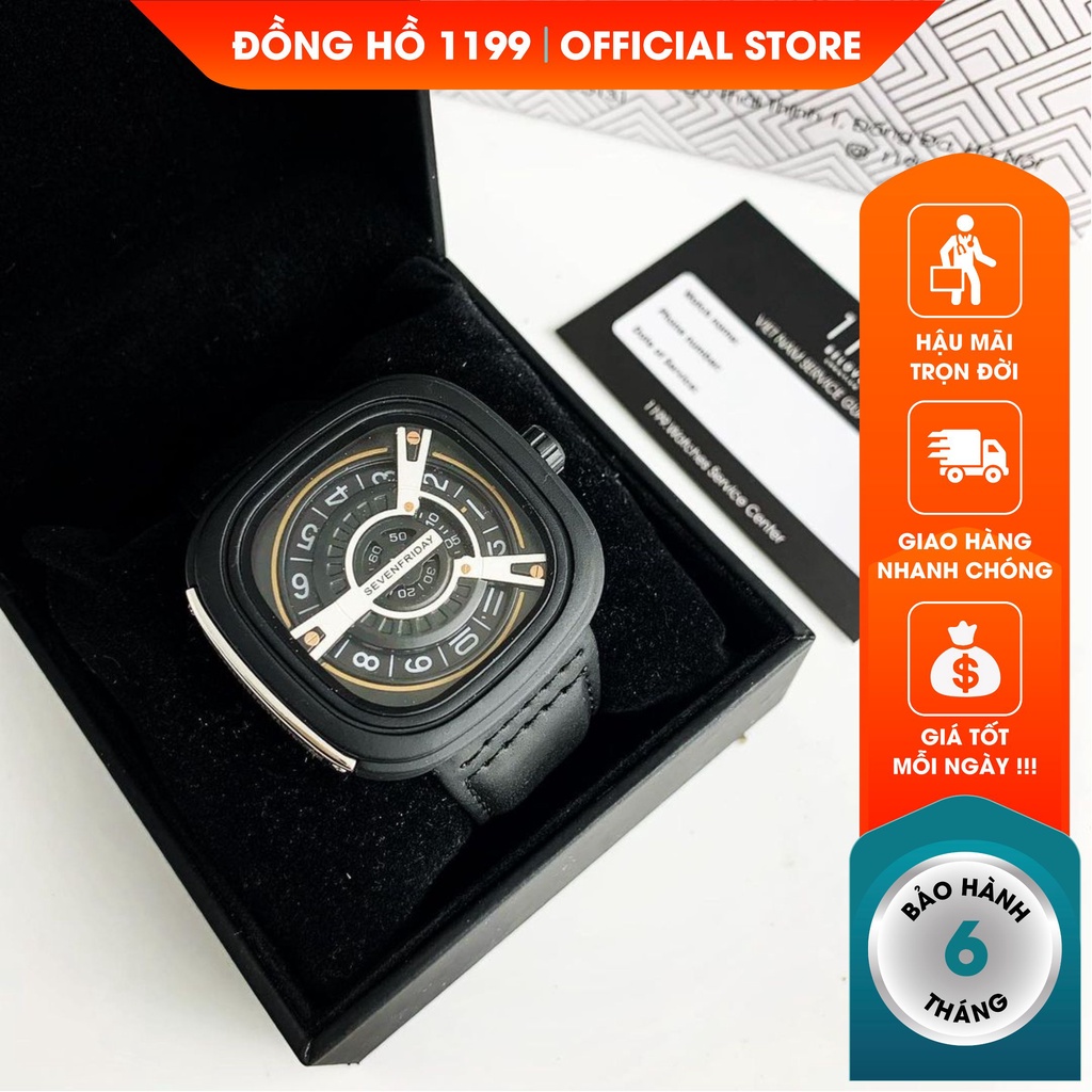 [QUÀ TẶNG]  Đồng Hồ Nam - Đồng Hồ Dây Da Chống Nước Chống Xước Máy Chuẩn Chất Liệu Thép Đặc 9214SD - 1199 Watches | BigBuy360 - bigbuy360.vn