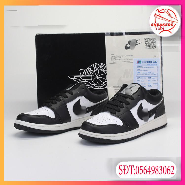 💥FREE SHIP-HÀNG QUẢNG CHÂU💥Giày thể thao sneaker Air Jordan 1 Low JD thấp  đen full  box -Yabi