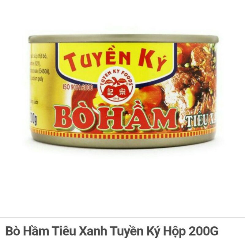 Bò Hầm Tiêu Xanh Tuyền Ký Hộp 200G