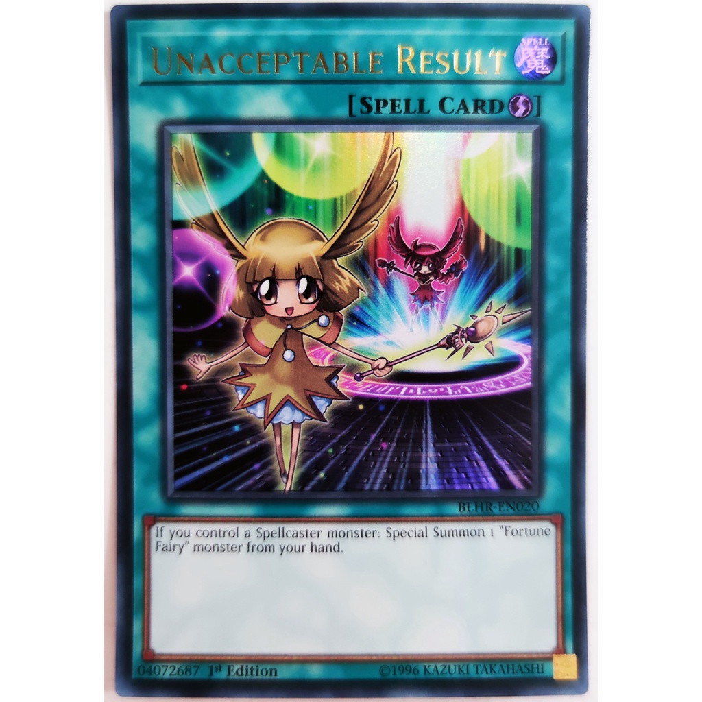 [Thẻ Yugioh] Unacceptable Result |EN| Ultra Rare (5D's)