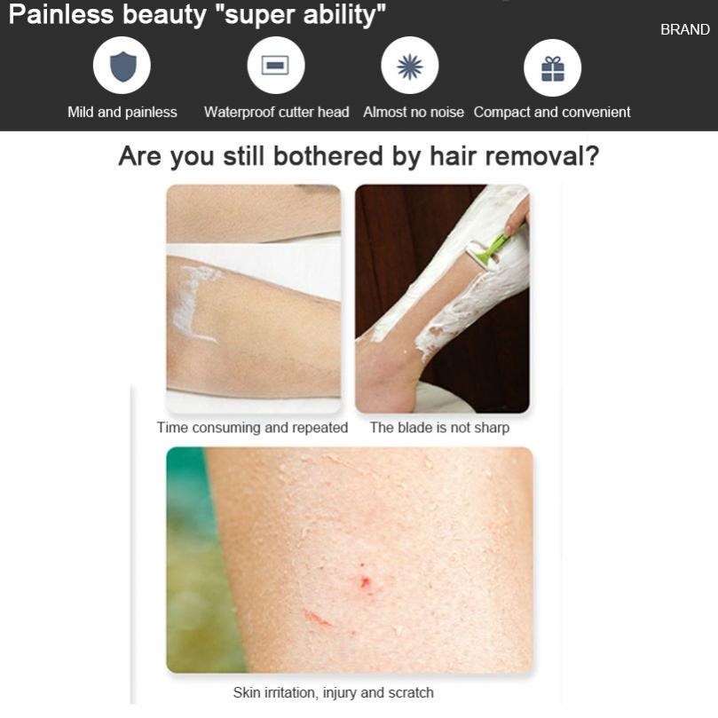 Máy Tẩy Lông Mặt Không Đau Cho Nữ