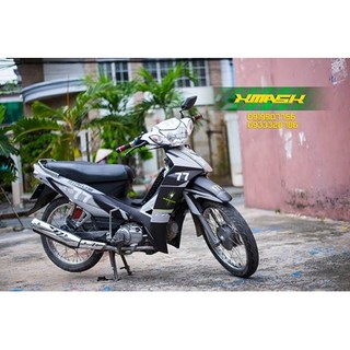 Tem Xe Yamaha Sirius Mẫu Monster
