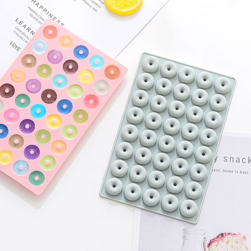 Khuôn Silicon Làm Đá / Bánh Donut / Socola / Pudding Hình Đám Mây 3D DIY